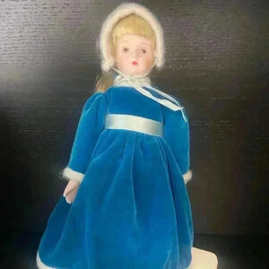 Russ Months to Remember January Porcelain Collectible Doll,‎ 9" # 1585